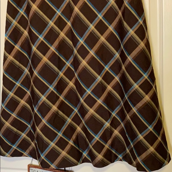 east5th Plaid Midi Skirt - Picture 6 of 7
